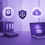 Backup local versus nuvem para escritórios jurídicos
