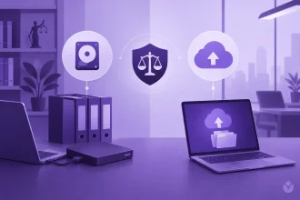 Backup local versus nuvem para escritórios jurídicos